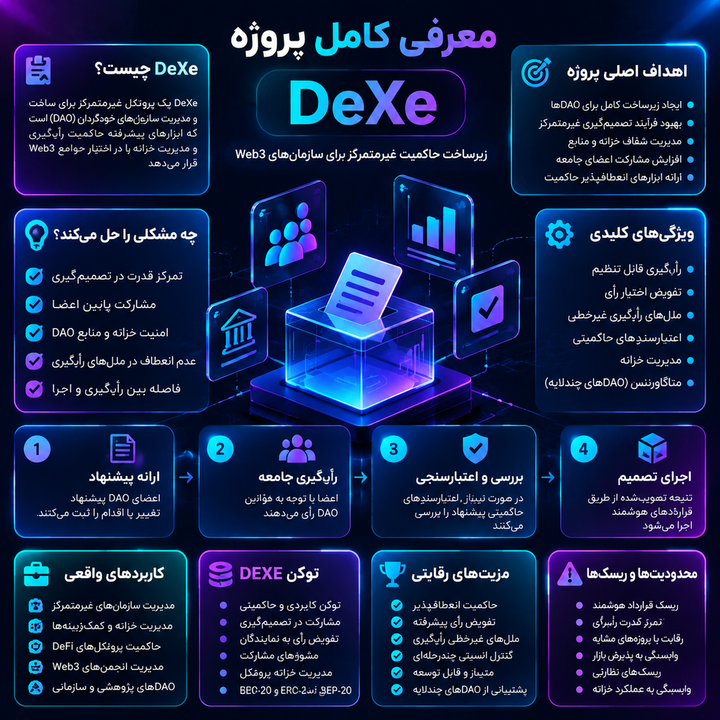 معرفی کامل پروژه DeXe