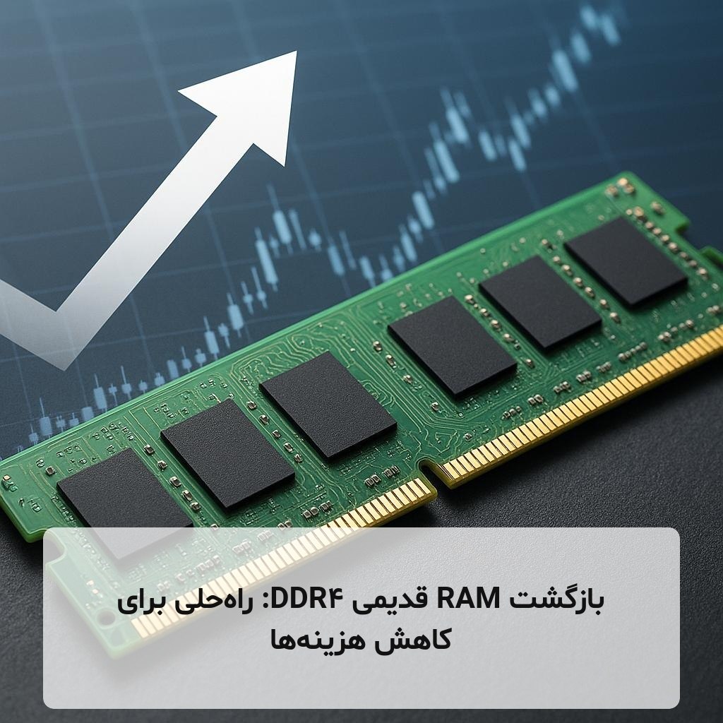 بازگشت RAM قدیمی DDR4: راه‌حلی برای کاهش هزینه‌ها